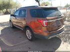 2017 Ford Explorer Xlt Orange vin: 1FM5K7DH8HGC32918