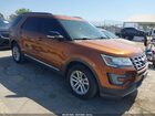 2017 Ford Explorer Xlt Orange vin: 1FM5K7DH9HGC76930
