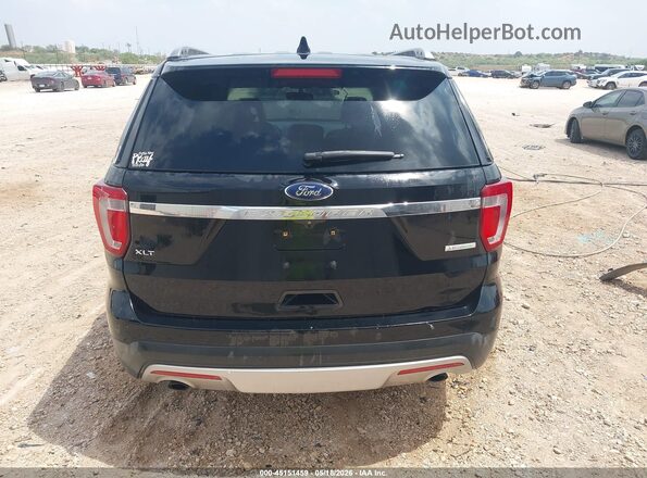 1FM5K7DH9HGD16374 2017 FORD EXPLORER Черный 