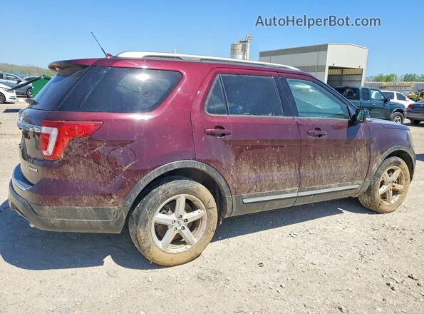 1FM5K7DHXJGC83357 2018 FORD EXPLORER Purple Հետևի աջ