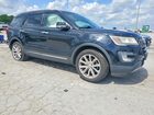 2017 Ford Explorer Limited Black vin: 1FM5K7F80HGC07055
