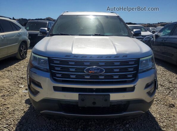 1FM5K7F80HGC13616 2017 FORD EXPLORER Silver Vista frontal