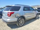 2017 Ford Explorer Limited Silver vin: 1FM5K7F80HGC13616