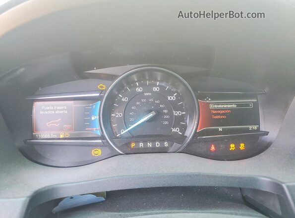 1FM5K7F80HGC13616 2017 FORD EXPLORER Silver Vista del cuadro de instrumentos