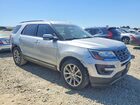 2017 Ford Explorer Limited Silver vin: 1FM5K7F80HGC13616
