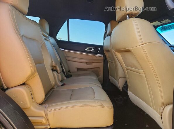 1FM5K7F81GGA79763 2016 FORD EXPLORER Черный Вид задней части салона