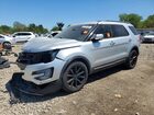 2016 Ford Explorer Limited Серый vin: 1FM5K7F83GGC08960