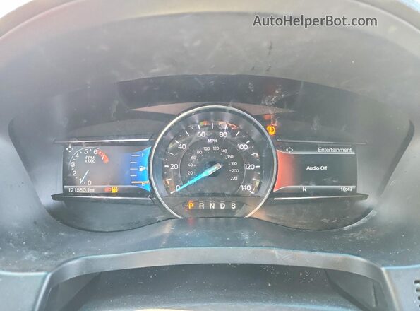 1FM5K7F83GGC25743 2016 FORD EXPLORER Gray ხელსაწყოთა პანელის ხედი