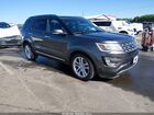 2017 Ford Explorer Limited Gray vin: 1FM5K7F83HGC82736