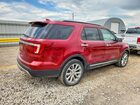 2017 Ford Explorer Limited Red vin: 1FM5K7F83HGD22149