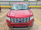 2017 Ford Explorer Limited Red vin: 1FM5K7F83HGD22149