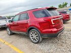 2017 Ford Explorer Limited Red vin: 1FM5K7F83HGD22149