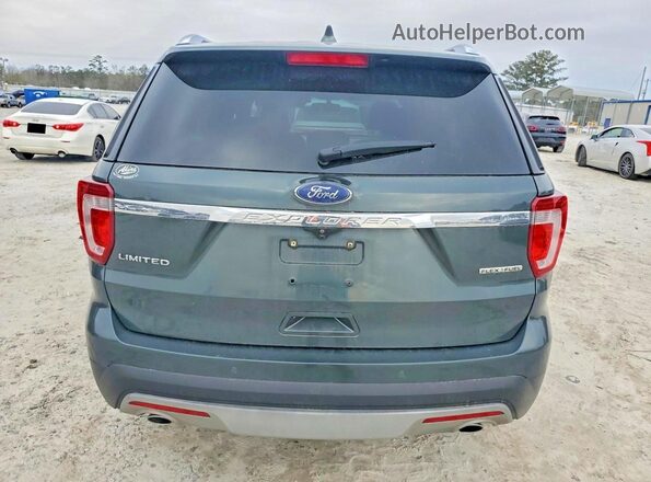 1FM5K7F84GGC90634 2016 FORD EXPLORER Gray Rear view