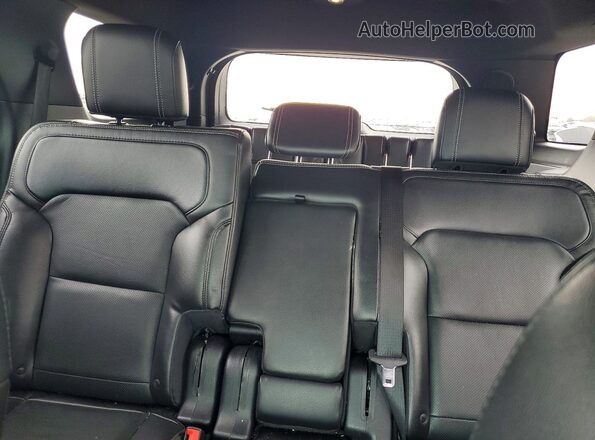 1FM5K7F84GGC90634 2016 FORD EXPLORER Gray Rear seats view