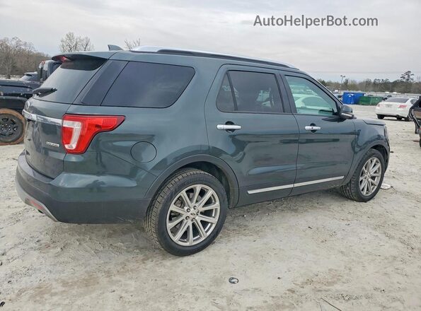 1FM5K7F84GGC90634 2016 FORD EXPLORER Gray Rear right