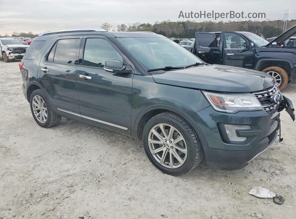 1FM5K7F84GGC90634 2016 FORD EXPLORER Gray Front right