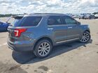 2017 Ford Explorer Limited Серый vin: 1FM5K7F84HGC23095