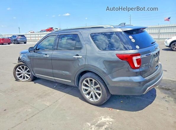 1FM5K7F84HGC23095 2017 FORD FORD EXPLORER Серый Задняя левая четверть