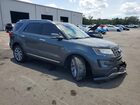 2017 Ford Explorer Limited Серый vin: 1FM5K7F84HGC23095
