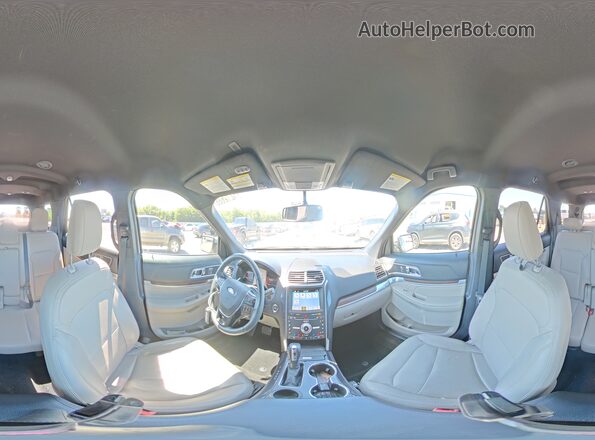 1FM5K7F84JGA42018 2018 FORD EXPLORER Бежевый Панорамный вид салона 360°