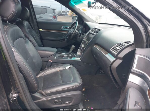 1FM5K7F85GGA29755 2016 FORD FORD EXPLORER Черный Вид салона спереди