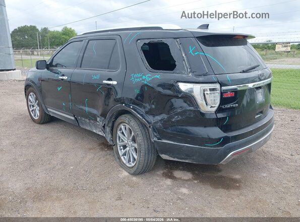 1FM5K7F85GGA29755 2016 FORD FORD EXPLORER Черный Задняя левая четверть