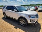 2016 Ford Explorer Limited White vin: 1FM5K7F85GGC25503