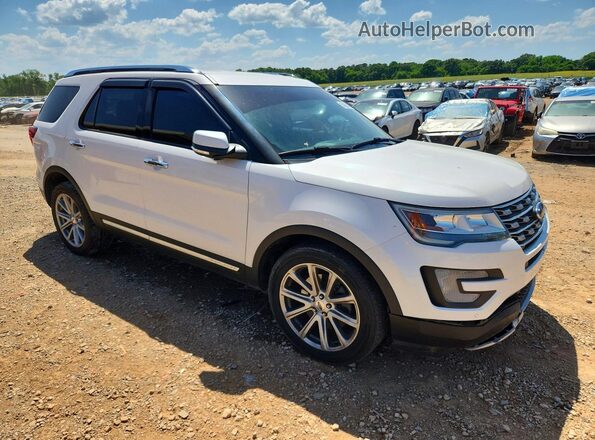 1FM5K7F85GGC25503 2016 FORD EXPLORER White Передня права чверть