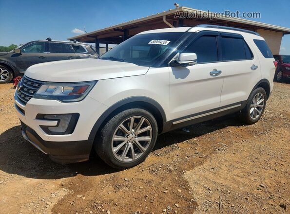 1FM5K7F85GGC25503 2016 FORD EXPLORER White Передня ліва чверть