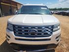 2016 Ford Explorer Limited White vin: 1FM5K7F85GGC25503