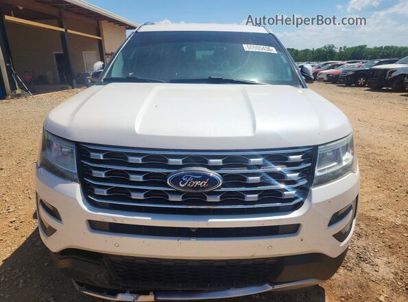 1FM5K7F85GGC25503 2016 FORD EXPLORER White Вид спереду