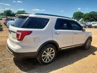 2016 Ford Explorer Limited White vin: 1FM5K7F85GGC25503