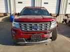 2017 Ford Explorer Limited Red vin: 1FM5K7F85HGA15405