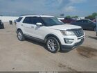 2017 Ford Explorer Limited White vin: 1FM5K7F85HGA69058