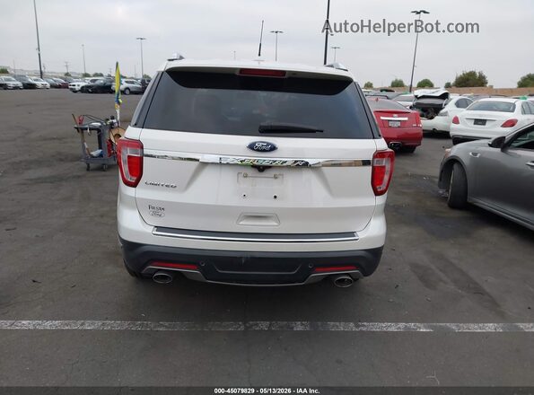 1FM5K7F85JGA69003 2018 FORD EXPLORER Белый 