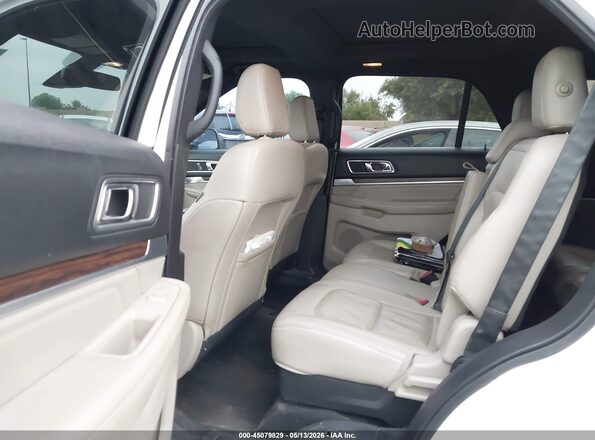 1FM5K7F85JGA69003 2018 FORD EXPLORER Белый Вид наклейки с VIN-кодом