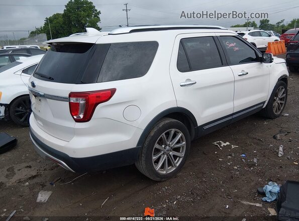 1FM5K7F86HGA34917 2017 FORD EXPLORER Золотой Задняя правая четверть
