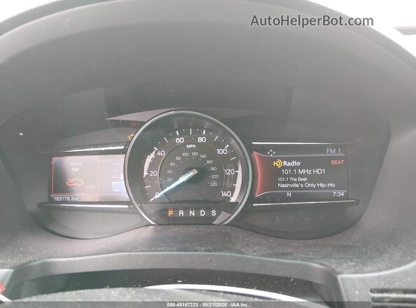 1FM5K7F86HGA34917 2017 FORD EXPLORER Золотой Вид задних сидений