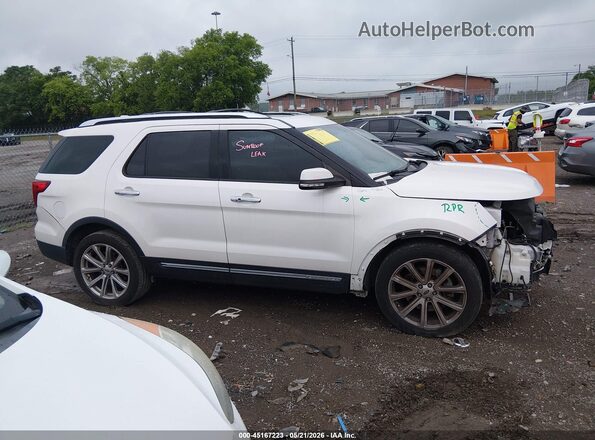 1FM5K7F86HGA34917 2017 FORD EXPLORER Золотой Вид задней части салона