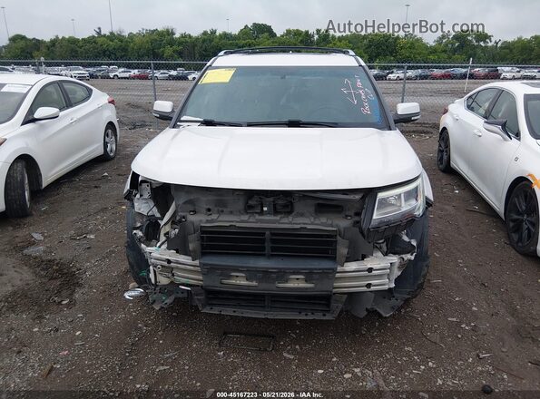 1FM5K7F86HGA34917 2017 FORD EXPLORER Золотой Вид щитка приборов