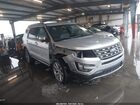 2017 Ford Explorer Limited Silver vin: 1FM5K7F86HGD78179
