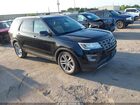 2017 Ford Explorer Limited Black vin: 1FM5K7F86HGD85441