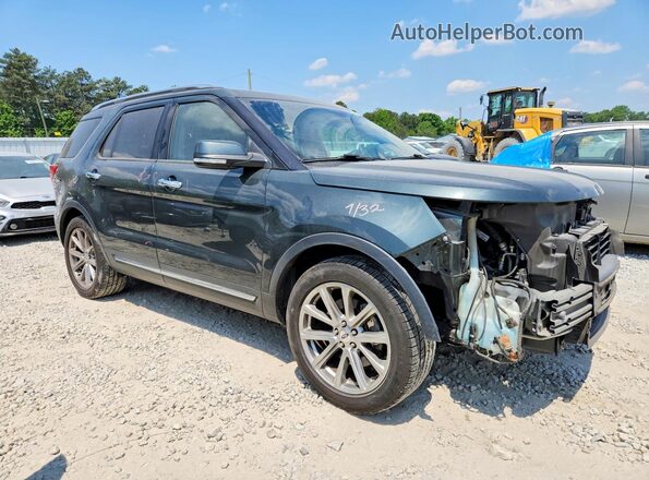 1FM5K7F87GGA00984 2016 FORD EXPLORER Gray წინა მარჯვენა