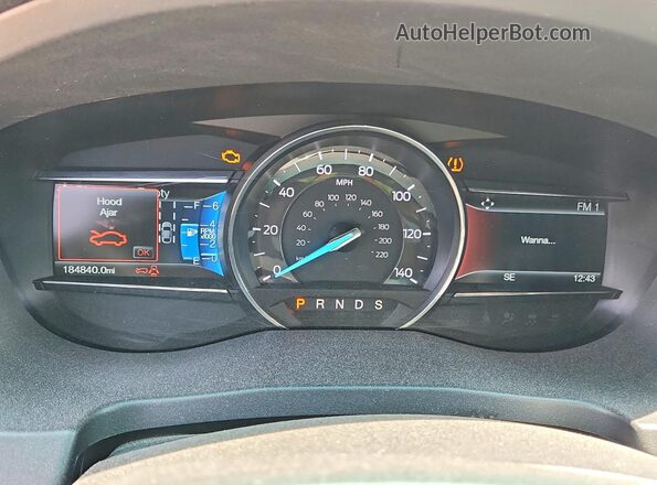 1FM5K7F87GGA00984 2016 FORD EXPLORER Gray ხელსაწყოთა პანელის ხედი