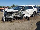 2016 Ford Explorer Limited White vin: 1FM5K7F87GGD15090