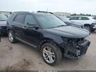 2017 Ford Explorer Limited Black vin: 1FM5K7F87HGA33243