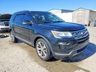 2018 Ford Explorer Limited Black vin: 1FM5K7F87JGA99202