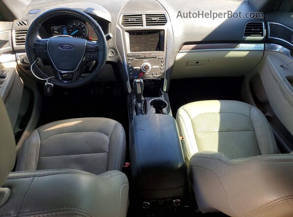 1FM5K7F87JGA99202 2018 FORD EXPLORER Black Вид панелі приладів