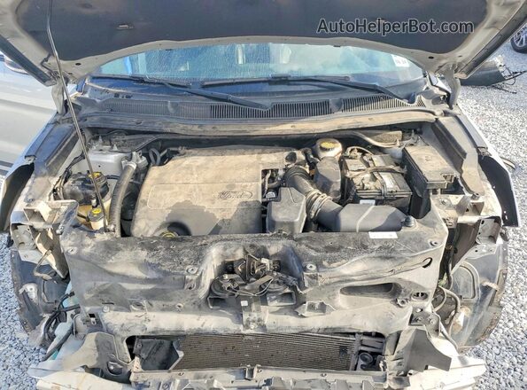 1FM5K7F88HGC59937 2017 FORD EXPLORER Серебряный Вид подкапотного пространства