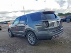 2017 Ford Explorer Limited Серый vin: 1FM5K7F88HGC68718